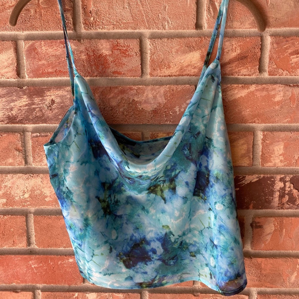 Tye Dye Scoop Neck Tank